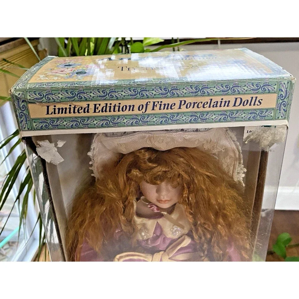 Angelina Collection Porcelain Doll  LTD Edition COA 2001 Timeless Treasures 16”